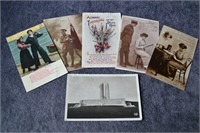 WWI Postcards & Vimy Ridge Postcard
