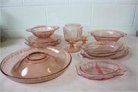 Pink Depression Glass