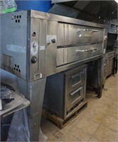 1X BAKERS PRIDE SINGLE DECK PIZZA OVEN 78"