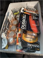 Box of batteries. New most of them have never