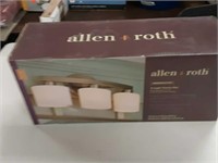 Allen + roth 3 light vanity bar