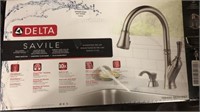 Delta Savile pull-down kitchen faucet