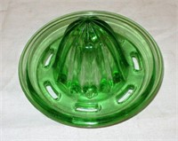 Green Uranium Glass Juicer