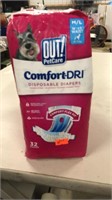 Out Petcare disposable diapers