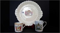 ROYALTY PLATE + 2 CUP