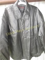 Phase Two Men's Leather Jacket - 2XL