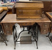 Antique kenwood sewing table