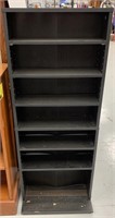 CD shelf press board 49 1/2” H x 19 1/2” W.