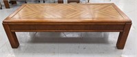 Coffee Table 56" L x 16" H x 25" W.