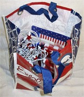 Lot of Patriotic Themed Party Supplies