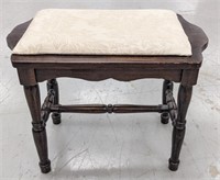 Wooden Footstool, 23½"x20"x13½"