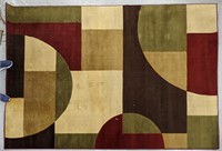 Modern Area Rug, 121"x93"