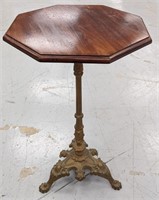 Octagon Pedestal  Table, Pedistal, 25½"H