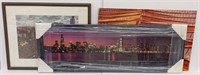Picture Lot incl Chicago Skyline Panorama,