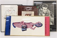 Picture Lot incl Vtg French Bread Graphic, James