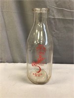 Clarke's Gallup, N.M. Square Quart Bottle. RARE
