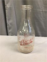 Sullivan Dairy, Sullivan IL. Round Quart Bottle