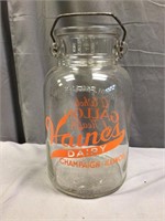 Haines Dairy Champaign, IL. 1 Gallon Bottle