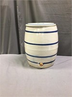 2 Gallon Blue Band Water Cooler with lid
