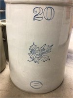 20 Gallon Western Stoneware Crock
