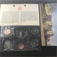 1973 Prooflike coin set RCMP 25c