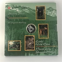 1996 Little Wild Ones 50c Sterling Silver Canada