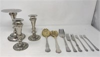 Silver Plated Candle Holders & Servingware