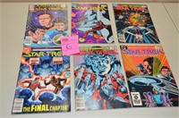 Lot of 6 Star Trek Comic Books