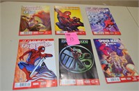 Lot of 6 Spider Man Comic Books