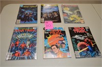 Lot of 6 Star Trek Comic Books