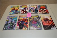 Lot of 8 Spider Man Comic Books