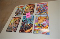 Lot of 6 Comic Books