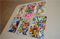 Lot of 6 X Men Comic Books