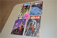 Lot of 4 Solar Comic Books