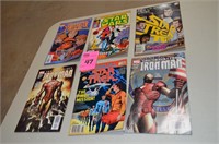 Lot of 6 Comic Books