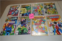 Lot of 8 Excalibur Comic Books