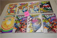 Lot of 8 Excalibur Comic Books