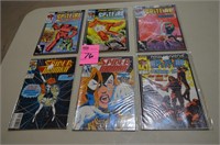 Lot of 6 Comic Books