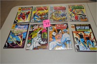 Lot of 8 Comic Books