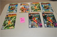 Lot of 7 Spider Woman Comic Books