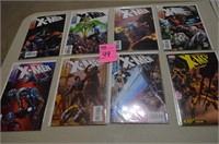 Lot of  8 X-Men Comic Books