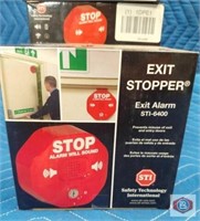 Exit Door Alarm STI 6400  3 Alarms. New and