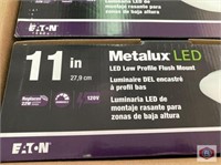 Metalux 11" LED Low Profile Flush Mount Ceiling