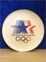 COMMEMORATIVE PLATE FROM THE 1984 LOS ANGELES