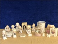 ALL THE PRECIOUS MOMENTS FIGURINES AND ADDITIONS