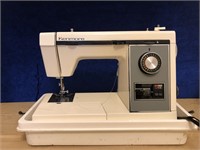 KENMORE SEWING MACHINE MODEL 158. WITH CASE