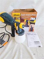 Wagner Opti-Stain Plus Sprayer (Tested with Water)