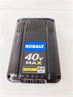 Kobalt 40v Maxx Battery