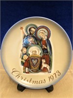 1973 HUMMEL CHRISTMAS PLATE