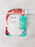 Set of 2 First Alert Smoke and Carbon Monoxide Alm